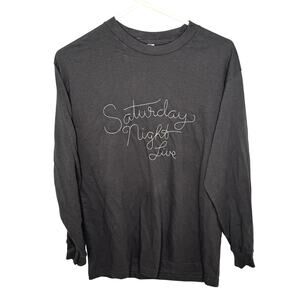Saturday Night Live Long Sleeve Grey Shirt Medium NWT